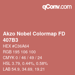 カラーコード: Akzo Nobel Colormap FD - 407B3 | qconv.com