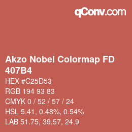 Color code: Akzo Nobel Colormap FD - 407B4 | qconv.com