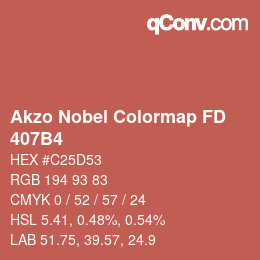 カラーコード: Akzo Nobel Colormap FD - 407B4 | qconv.com