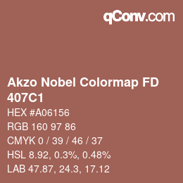 カラーコード: Akzo Nobel Colormap FD - 407C1 | qconv.com