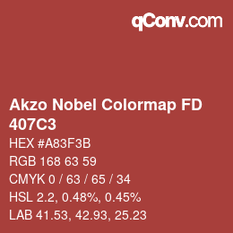 Farbcode: Akzo Nobel Colormap FD - 407C3 | qconv.com