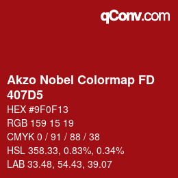 Color code: Akzo Nobel Colormap FD - 407D5 | qconv.com