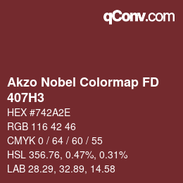 カラーコード: Akzo Nobel Colormap FD - 407H3 | qconv.com