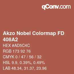 カラーコード: Akzo Nobel Colormap FD - 408A2 | qconv.com