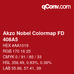 Farbcode: Akzo Nobel Colormap FD - 408A5 | qconv.com