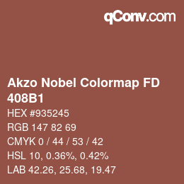 Farbcode: Akzo Nobel Colormap FD - 408B1 | qconv.com