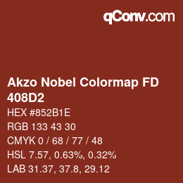 カラーコード: Akzo Nobel Colormap FD - 408D2 | qconv.com