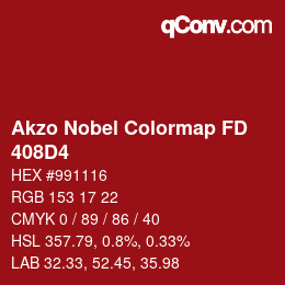 Color code: Akzo Nobel Colormap FD - 408D4 | qconv.com