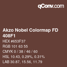 Farbcode: Akzo Nobel Colormap FD - 408F1 | qconv.com