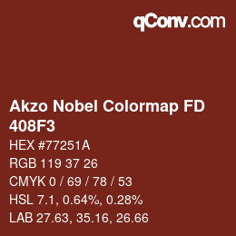 Color code: Akzo Nobel Colormap FD - 408F3 | qconv.com