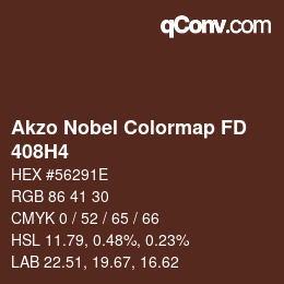 Code couleur: Akzo Nobel Colormap FD - 408H4 | qconv.com