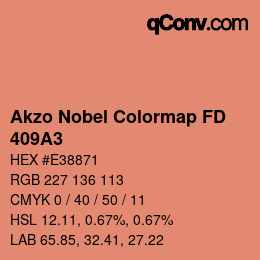 カラーコード: Akzo Nobel Colormap FD - 409A3 | qconv.com