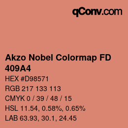 Color code: Akzo Nobel Colormap FD - 409A4 | qconv.com