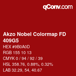 Code couleur: Akzo Nobel Colormap FD - 409G5 | qconv.com