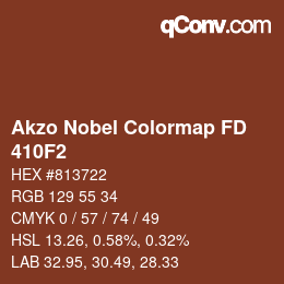 Color code: Akzo Nobel Colormap FD - 410F2 | qconv.com