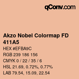 Código de color: Akzo Nobel Colormap FD - 411A5 | qconv.com