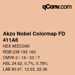 Code couleur: Akzo Nobel Colormap FD - 411A6 | qconv.com