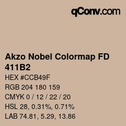 Code couleur: Akzo Nobel Colormap FD - 411B2 | qconv.com