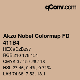 Farbcode: Akzo Nobel Colormap FD - 411B4 | qconv.com