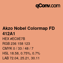 Code couleur: Akzo Nobel Colormap FD - 412A1 | qconv.com