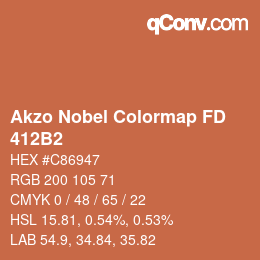 Color code: Akzo Nobel Colormap FD - 412B2 | qconv.com