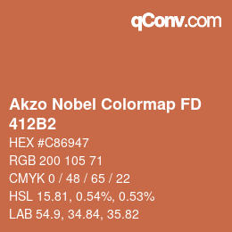 Code couleur: Akzo Nobel Colormap FD - 412B2 | qconv.com