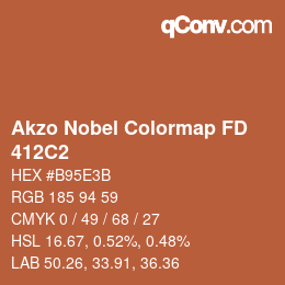 Código de color: Akzo Nobel Colormap FD - 412C2 | qconv.com