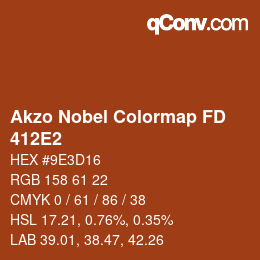 Farbcode: Akzo Nobel Colormap FD - 412E2 | qconv.com