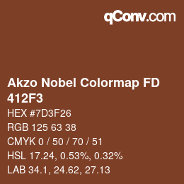 Color code: Akzo Nobel Colormap FD - 412F3 | qconv.com