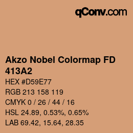 カラーコード: Akzo Nobel Colormap FD - 413A2 | qconv.com