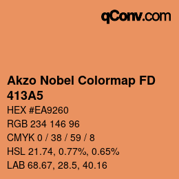 Color code: Akzo Nobel Colormap FD - 413A5 | qconv.com