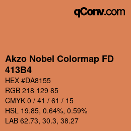 Color code: Akzo Nobel Colormap FD - 413B4 | qconv.com