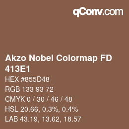 Color code: Akzo Nobel Colormap FD - 413E1 | qconv.com