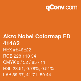 Color code: Akzo Nobel Colormap FD - 414A2 | qconv.com