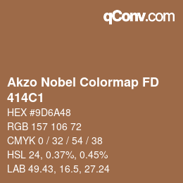 Color code: Akzo Nobel Colormap FD - 414C1 | qconv.com