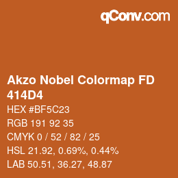 Color code: Akzo Nobel Colormap FD - 414D4 | qconv.com