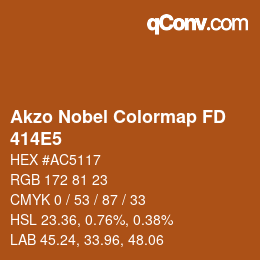 Color code: Akzo Nobel Colormap FD - 414E5 | qconv.com