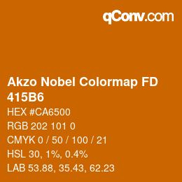 Color code: Akzo Nobel Colormap FD - 415B6 | qconv.com