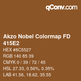 Código de color: Akzo Nobel Colormap FD - 415E2 | qconv.com
