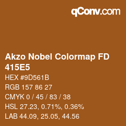 Código de color: Akzo Nobel Colormap FD - 415E5 | qconv.com