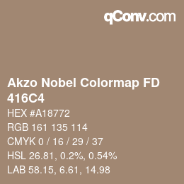 Farbcode: Akzo Nobel Colormap FD - 416C4 | qconv.com