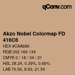 Code couleur: Akzo Nobel Colormap FD - 416C6 | qconv.com