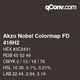 Color code: Akzo Nobel Colormap FD - 416H2 | qconv.com