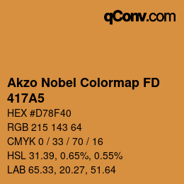 Color code: Akzo Nobel Colormap FD - 417A5 | qconv.com