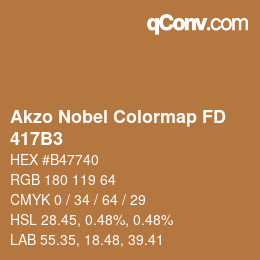 カラーコード: Akzo Nobel Colormap FD - 417B3 | qconv.com