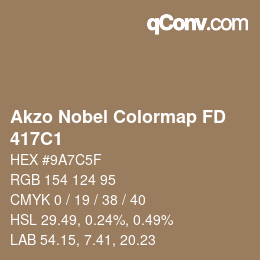 Color code: Akzo Nobel Colormap FD - 417C1 | qconv.com