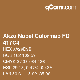 Color code: Akzo Nobel Colormap FD - 417C4 | qconv.com