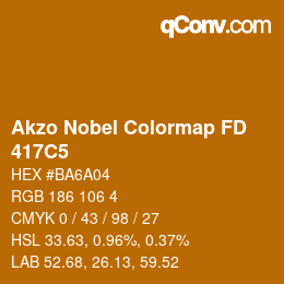 Color code: Akzo Nobel Colormap FD - 417C5 | qconv.com