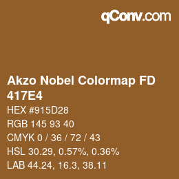 Color code: Akzo Nobel Colormap FD - 417E4 | qconv.com