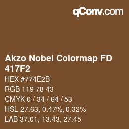 Color code: Akzo Nobel Colormap FD - 417F2 | qconv.com